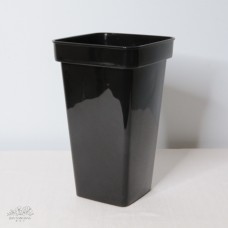 塑膠-小號方桶 黑 H27X16X10.5CM
