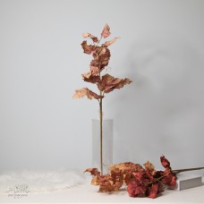 人造葉 罌粟葉 棕 S