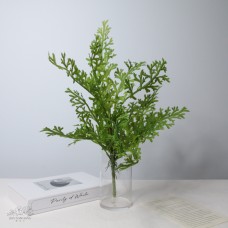 人造葉 18片綠植 鹿角葉31號草 L56CM