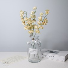 人造花-ASCA 人造甜碗豆束A-34495020 鵝黃