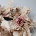 人造花 罌粟花圈 白