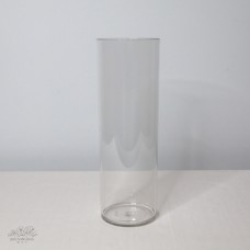 塑膠-透明花瓶 Ø10X30cm