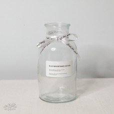 玻璃-玻璃花器 上5.5下10高20cm1000cc