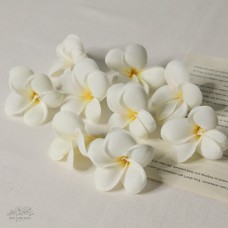 人造花-MAGIQ FM003612-001 梔子花 Plumeria (白)