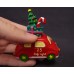 聖誕-擺飾-聖誕樹小車