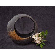 陶花器-Clay 花器 155-058-891 AKEBONO BLACK 小