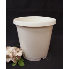 塑膠花器-白筒