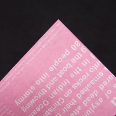 包裝-1708包裝紙-英文報(粉色)-零售