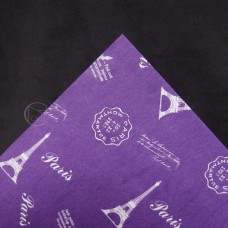 包裝-1708包裝紙-鐵塔(深紫)-零售