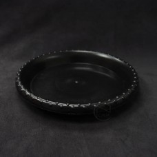 塑膠-圓花盤 4號(黑)