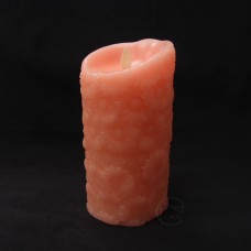 蠟燭-Luminara LED擬真蠟燭粉紅色太陽花