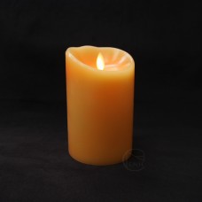 蠟燭-Luminara LED擬真香氛蠟燭杏桃色光滑香草