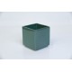 陶花器-方型花器88H9 銅綠色