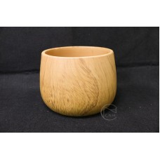 陶瓷-花器 木紋 大