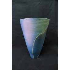 陶花器-大黃蜂 藍