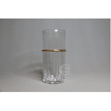 1020圓環明金玻璃花瓶 小 10x20cm