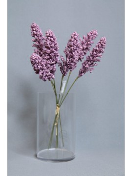 人造花 手扎谷穗束 紫