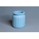 陶瓷-花器 小牛奶瓶(水藍)