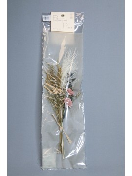 乾燥花束 BP001-024 粉黃