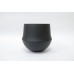 陶瓷-花器 QA524 黑 Ø14 Ø17xH12cm