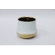 陶瓷-花器 QA1742奶白金小10x12x10cm