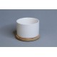 陶瓷-陶瓷圓形竹拖花器710-2 小 8x6cm