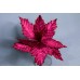人造花-ASCA AX69108-015 Poinsettia pick(暗紅)