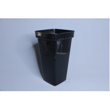 塑膠-中號方桶 黑 H34X19X12CM