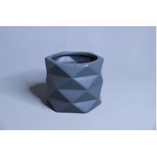陶瓷-YSLX-174 陶瓷花器 灰色 12x12cm