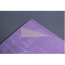 包裝-歐雅紙英文 丁香紫裸粉 58x58cm