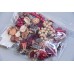 乾燥果實-乾燥素材混合包 自然紅 約 40-50 件