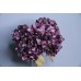 人造花-繡球花束5頭 深紫