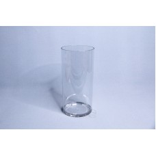 塑膠-透明花瓶 Ø12X25cm