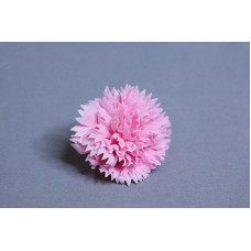 人造花-6片尖托康乃馨香皂花 粉