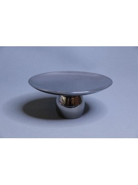 陶瓷-磁性陶瓷花器S 銀