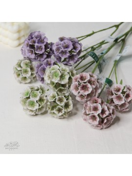 人造花 Scabiosa 風車果 3色